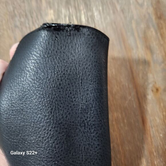 RAY BAN CASE Black Soft Eyeglasses Sunglasses Case with Snap Closure Luxottica - Picture 4 of 4